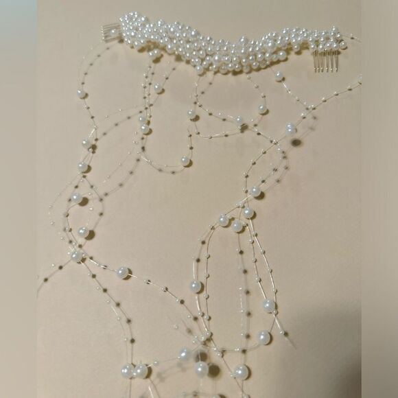 Boho pearl headband K12 - Picture 3 of 4